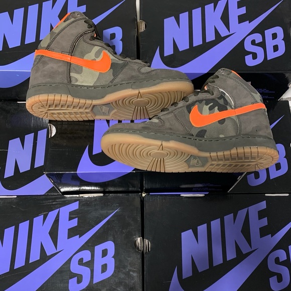Nike SB Dunk High BA Camo Sz 9.5 DS RARE🔥 - Picture 2 of 4